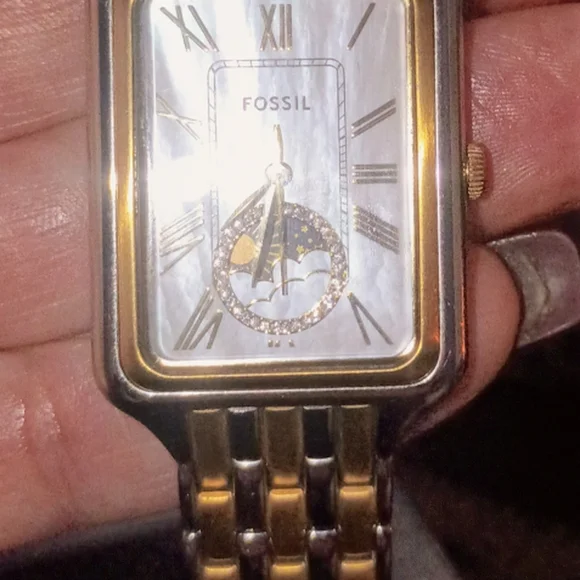 Fossil Two-Tone Stainless Steel Watch - Picture 4 of 5